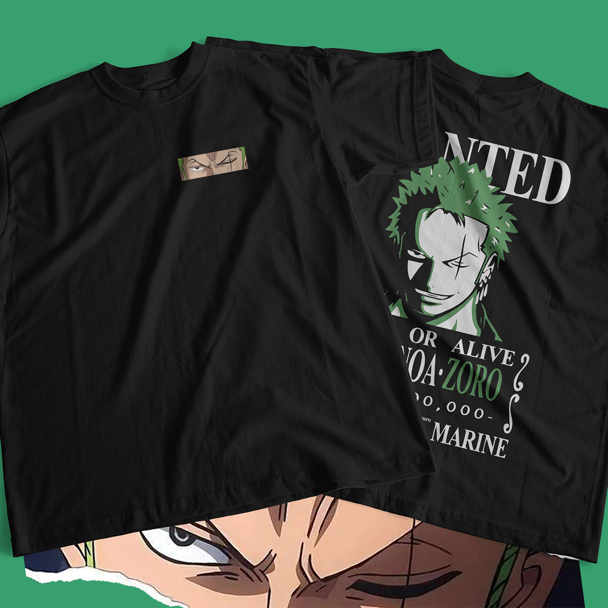 RORONOA ZORO — “Se Busca: Espadachín Legendario”