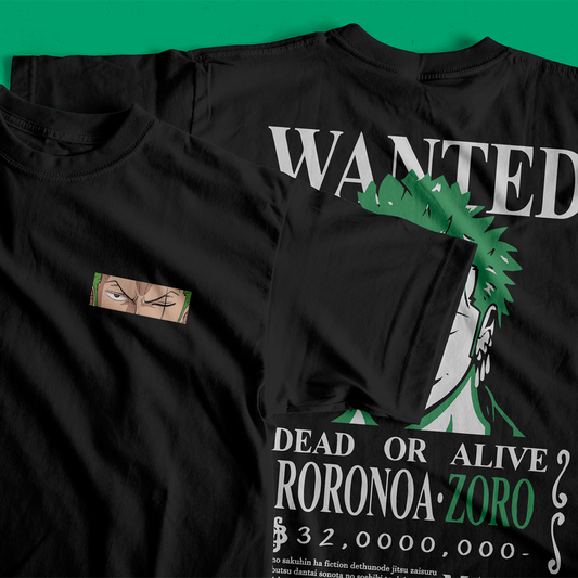 RORONOA ZORO — “Se Busca: Espadachín Legendario”