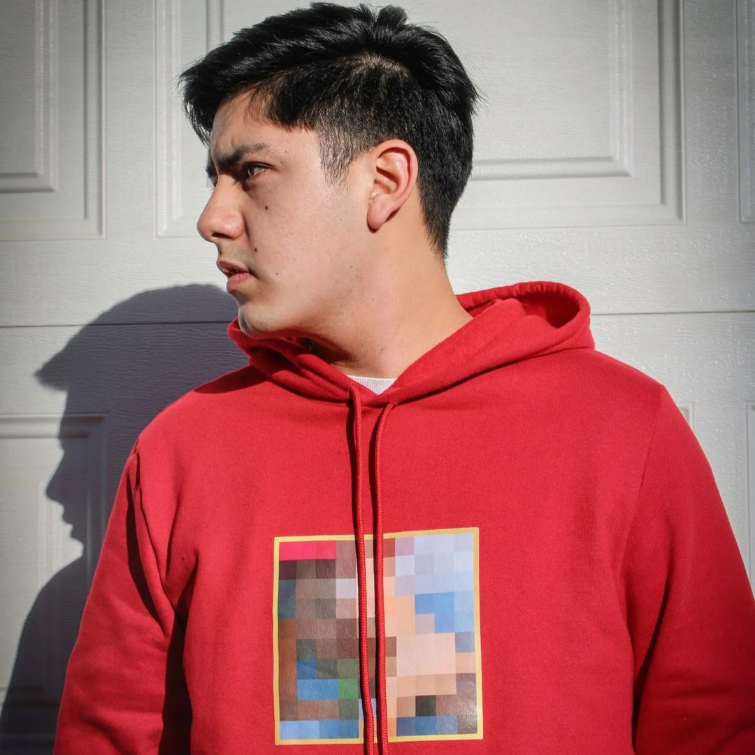 Hoodie Hombre Roja kanyewest Runaway