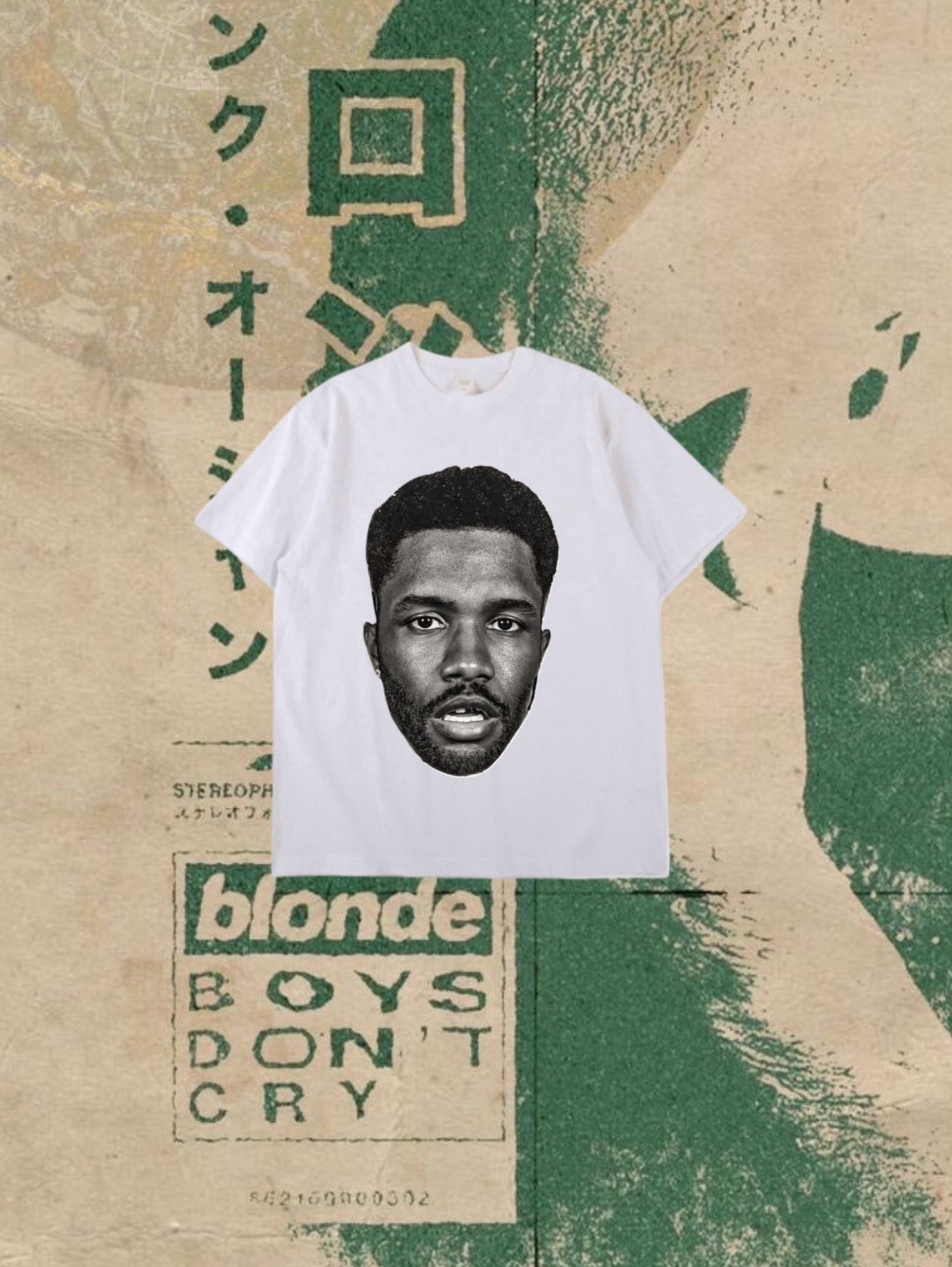 Frank Ocean Blonde White Ferrari