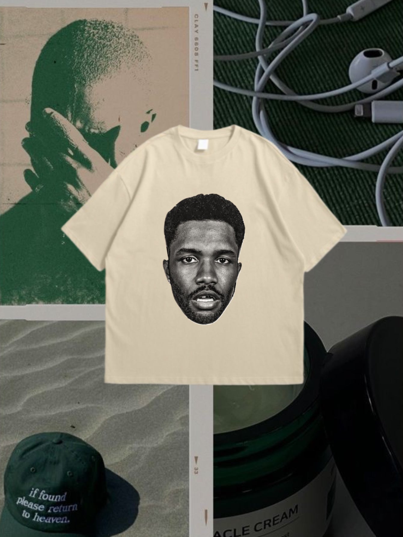 Frank Ocean Blonde White Ferrari