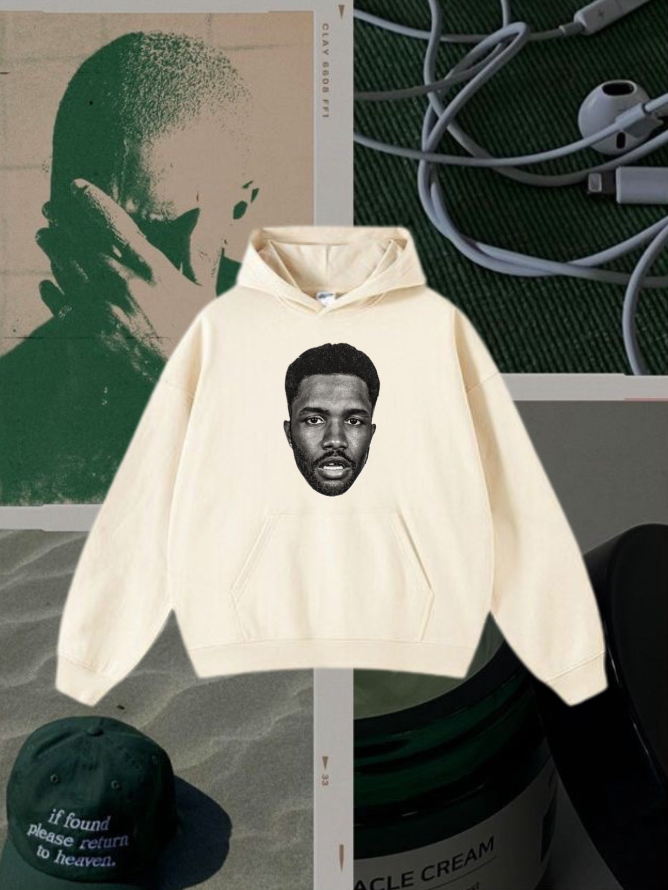 Frank Ocean Blonde White Ferrari