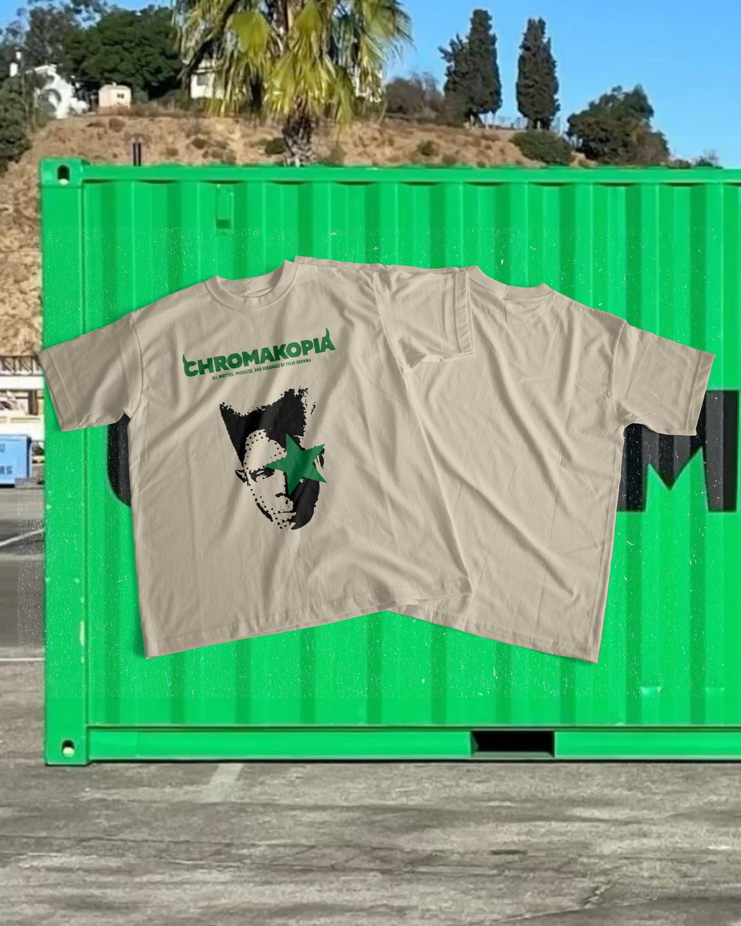 Playera Tyler, The Creator – Chromakopia Face Front