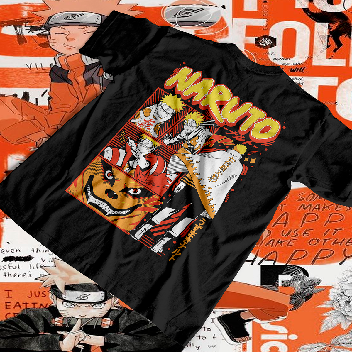 NARUTO UZUMAKI — “Voluntad de Fuego”